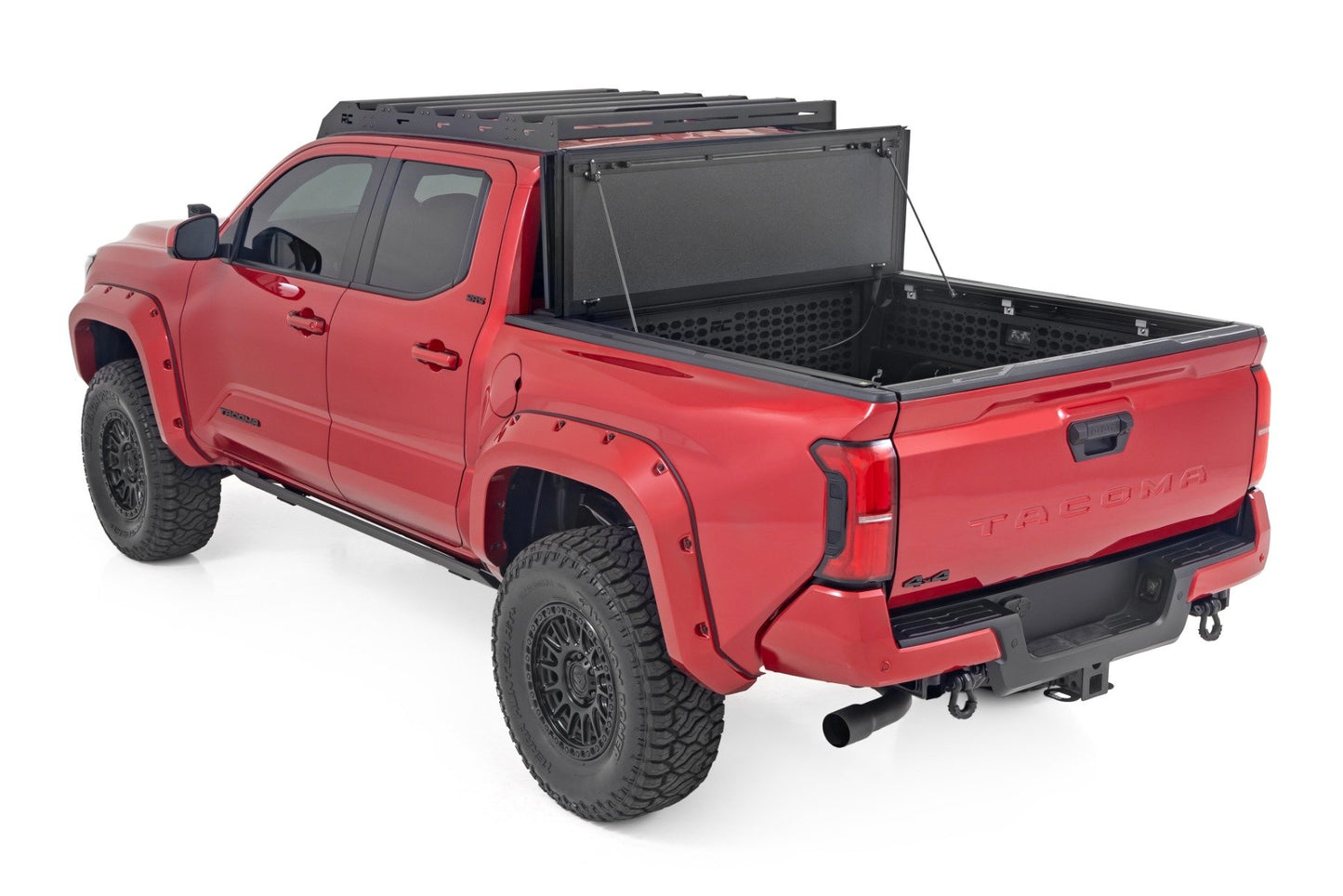 Cubierta rígida plegable de tres pliegues para caja | Caja de 1,52 m | Toyota Tacoma 2WD/4WD (2024-2025)