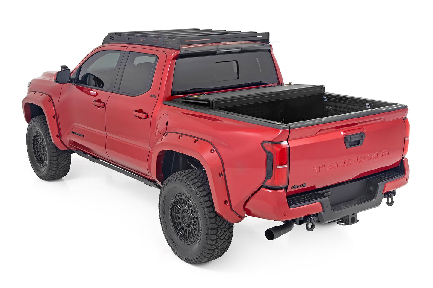 Cubierta rígida plegable de tres pliegues para caja | Caja de 1,52 m | Toyota Tacoma 2WD/4WD (2024-2025)